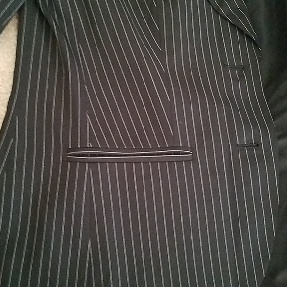 PROLOGUE Pinstriped Black and White Blazer - Picture 5 of 7